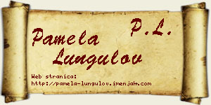 Pamela Lungulov vizit kartica